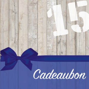 Cadeaubon 15 euro