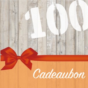 Cadeaubon 100 euro