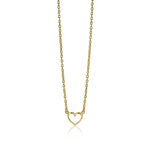 Zinzi collier hartje goud 