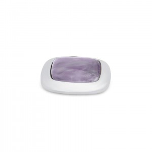 Gem square amethyst 28mm