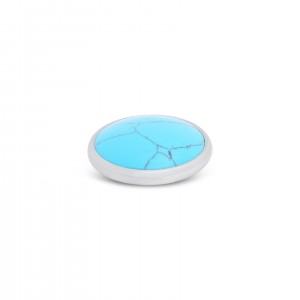 Gem disk turquoise