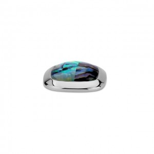 Abalone square 22mm