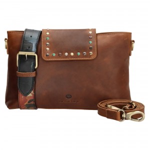 Schoudertas Micmac bags cognac
