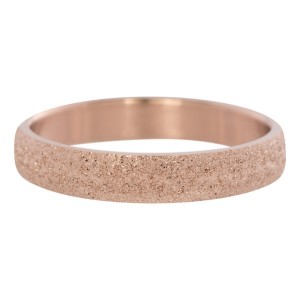 Sandblasted ring rosekleurig