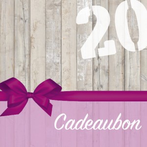 Cadeaubon 20 euro