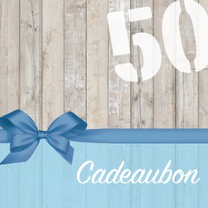 Cadeaubon 50 euro