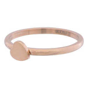 ixxxi ring met rose hartje 2mm